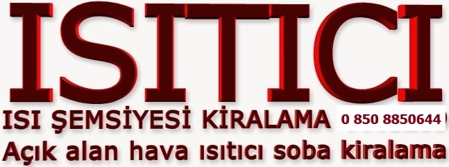 Dış mekan ısıtıcı soba kiralama